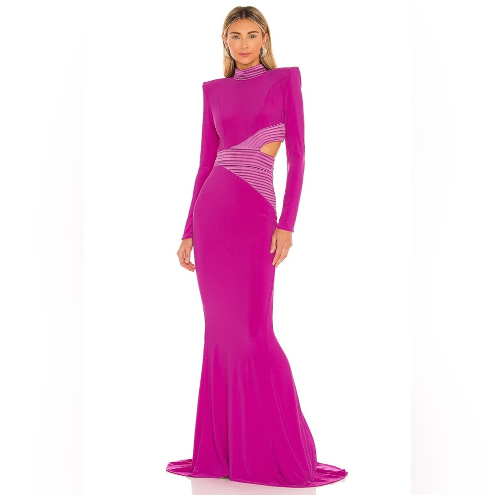Zhivago Message To Love Gown in Berry